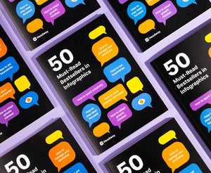 50 Must-Read Bestsellers in Infographics